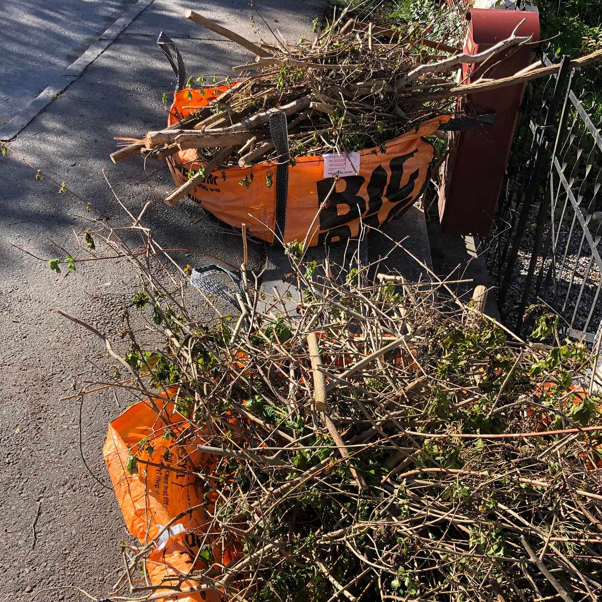 image of Grenar i 2st BigBag säck - Enskede