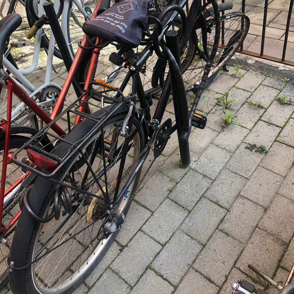 image of Bortforsling cykel - Stockholms Stad