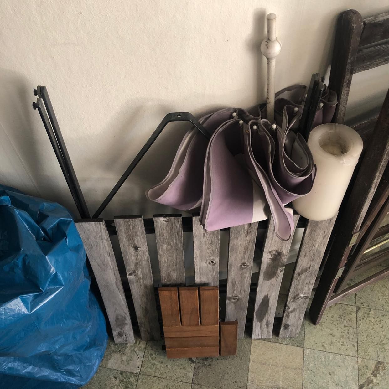 image of Old outdoor furniture - Stockholm City