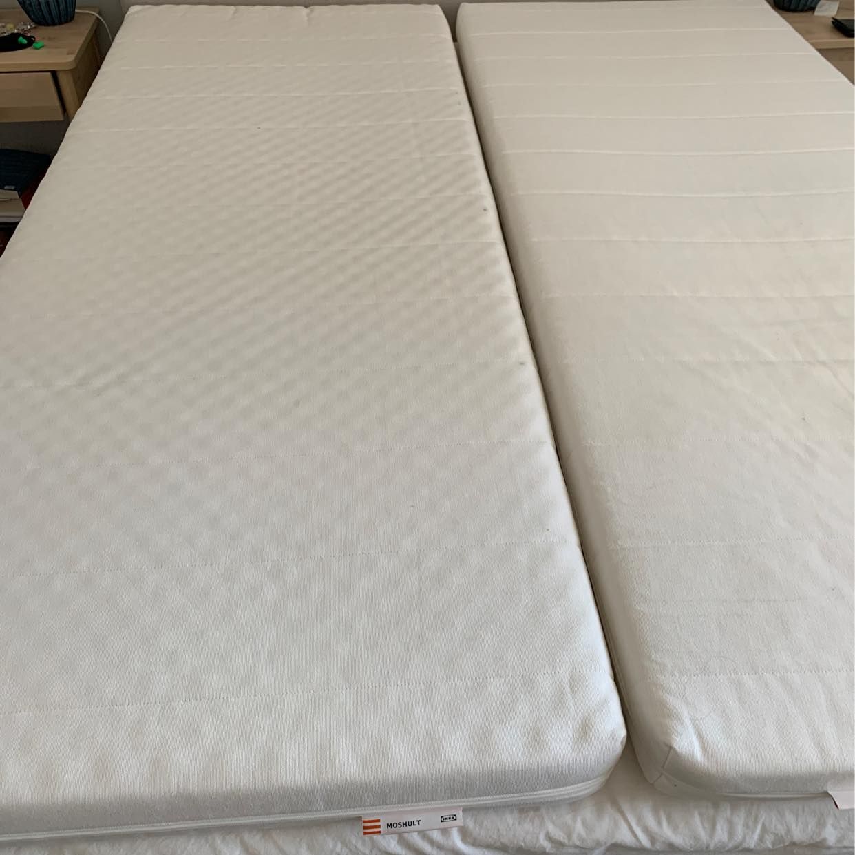 image of 2 IKEA Moshult mattresses - Stockholm City