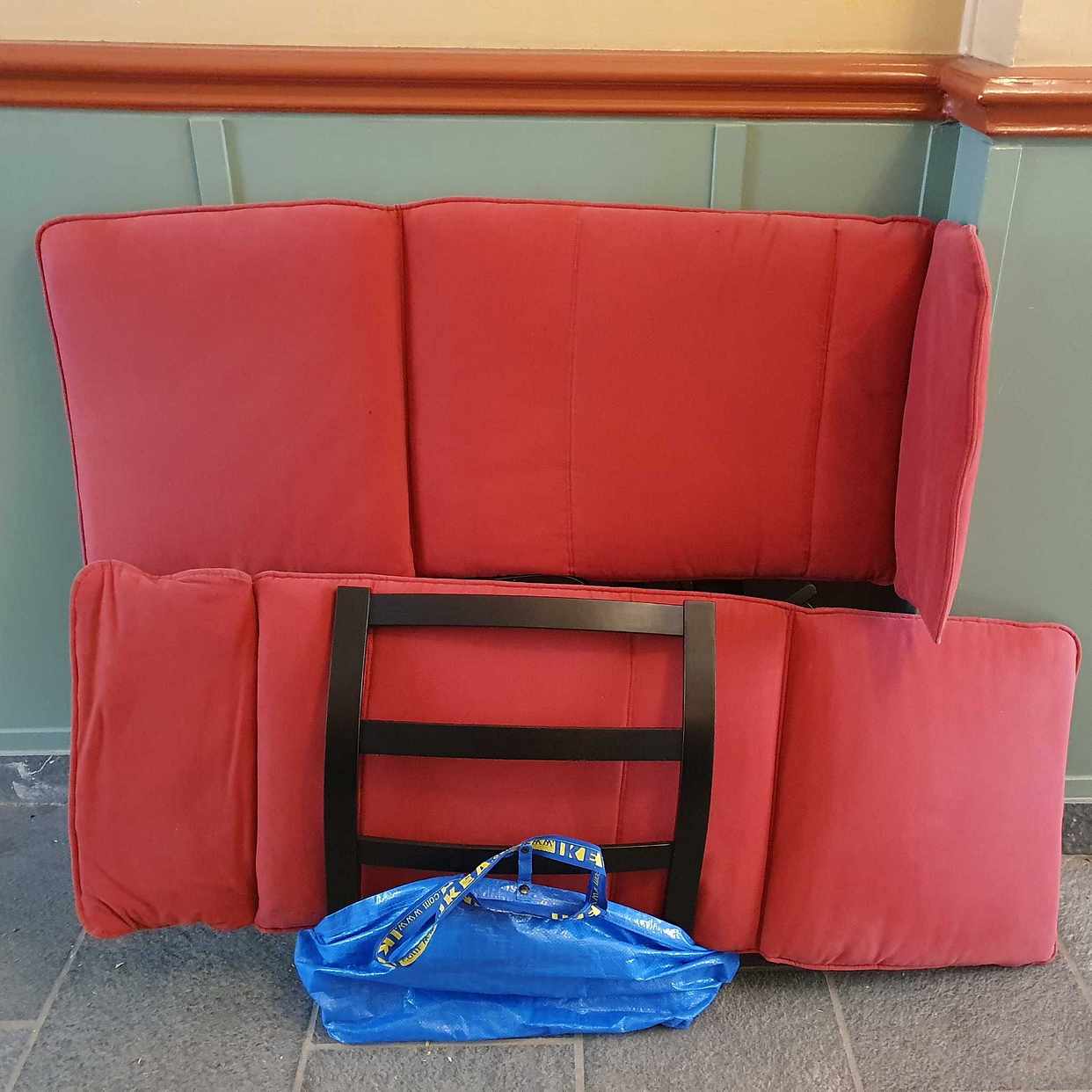 image of 2 x IKEA Poäng chairs - Stockholm