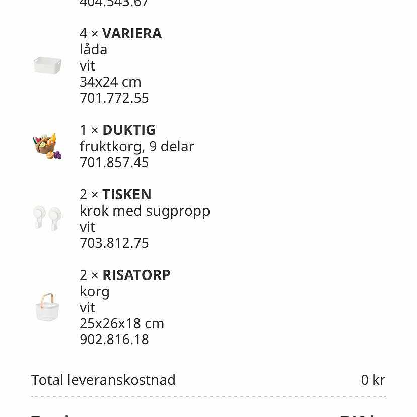image of Small items from Ikea - 