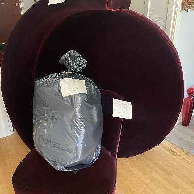 image of Rund soffa och fåtölj - 