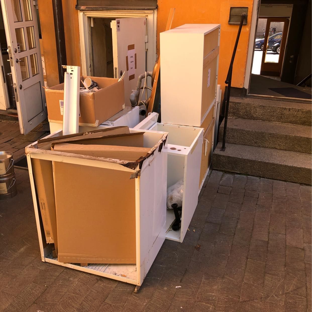image of Äldre nedmonterat kök - Stockholms Stad