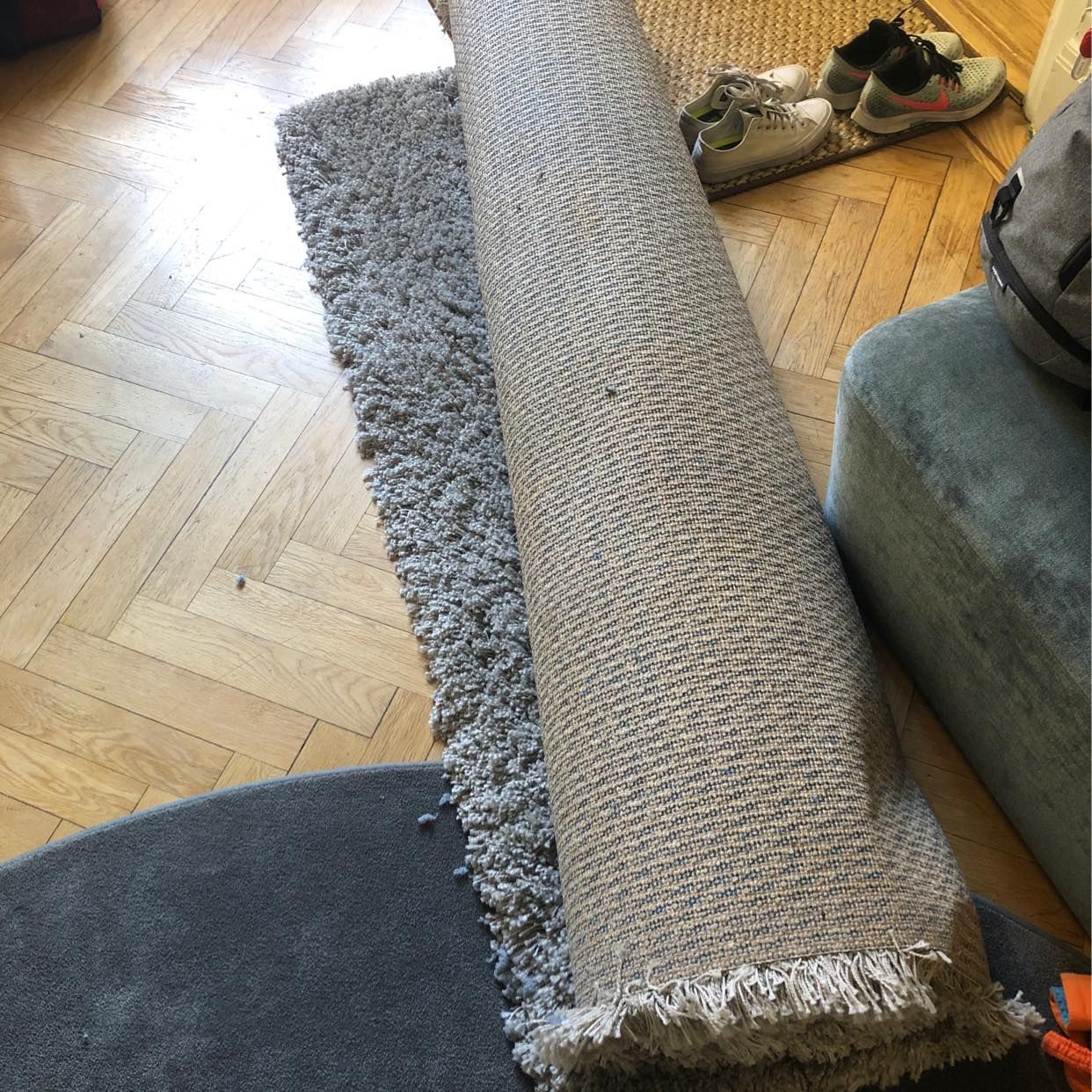 image of Gammal matta och rulle - Stockholms Stad