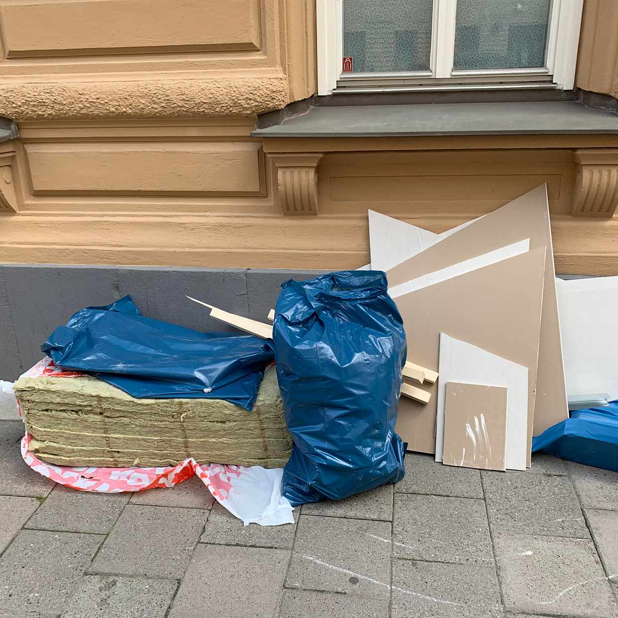 image of Blandat byggavfall. - Stockholm