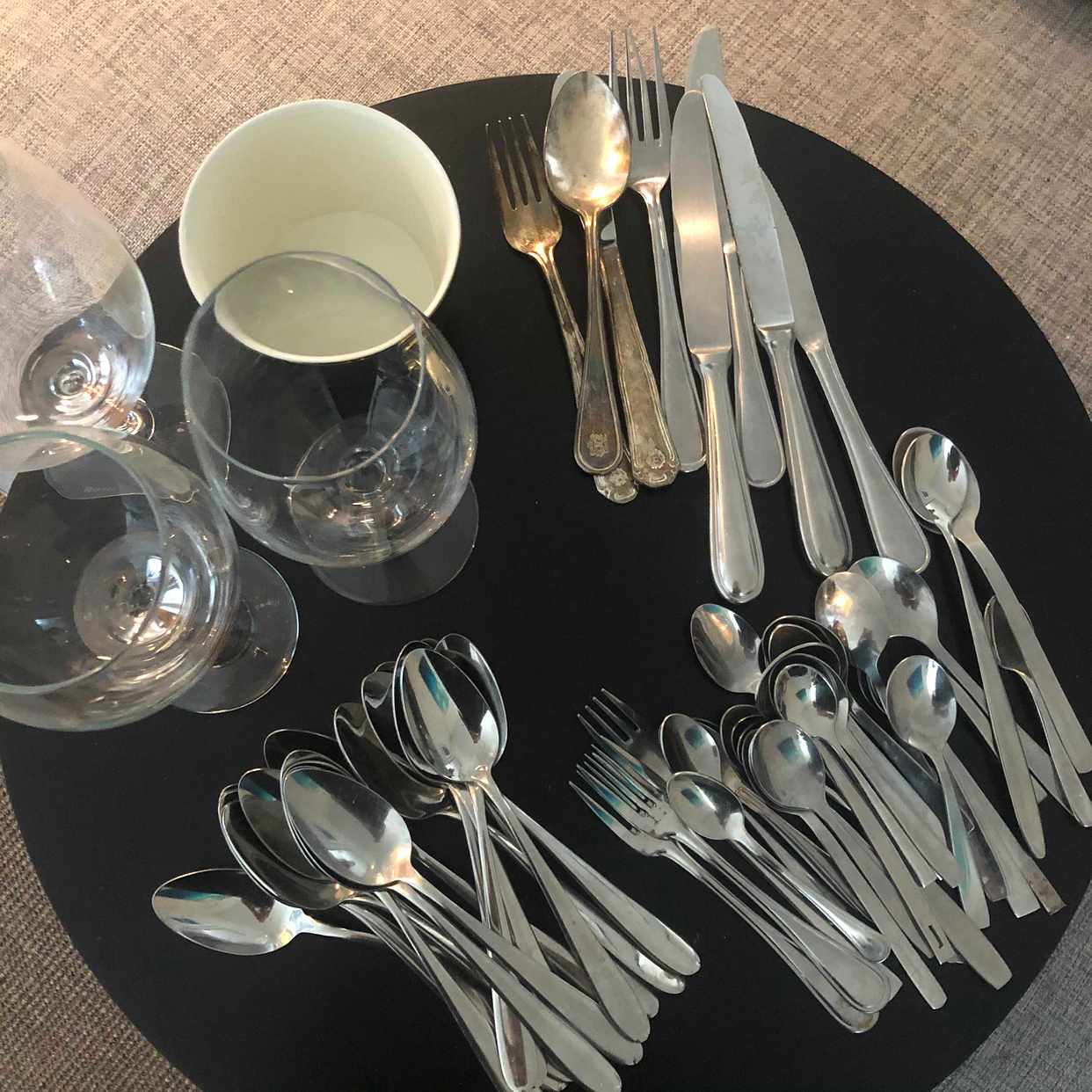 image of Bestick & glas - Stockholm
