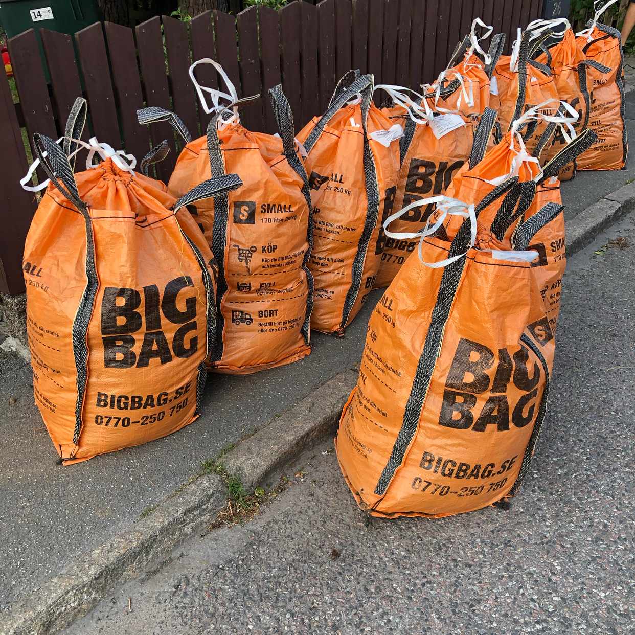 image of Få bort 10 påsar big bag - Älvsjö