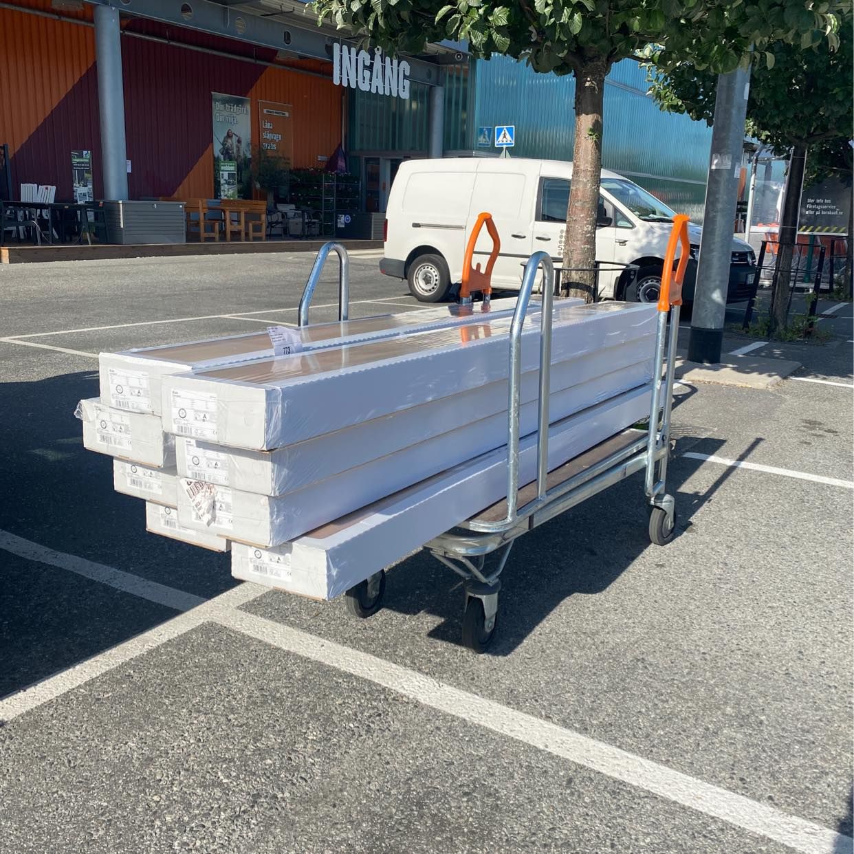 image of 8 paket Parkett golv - 