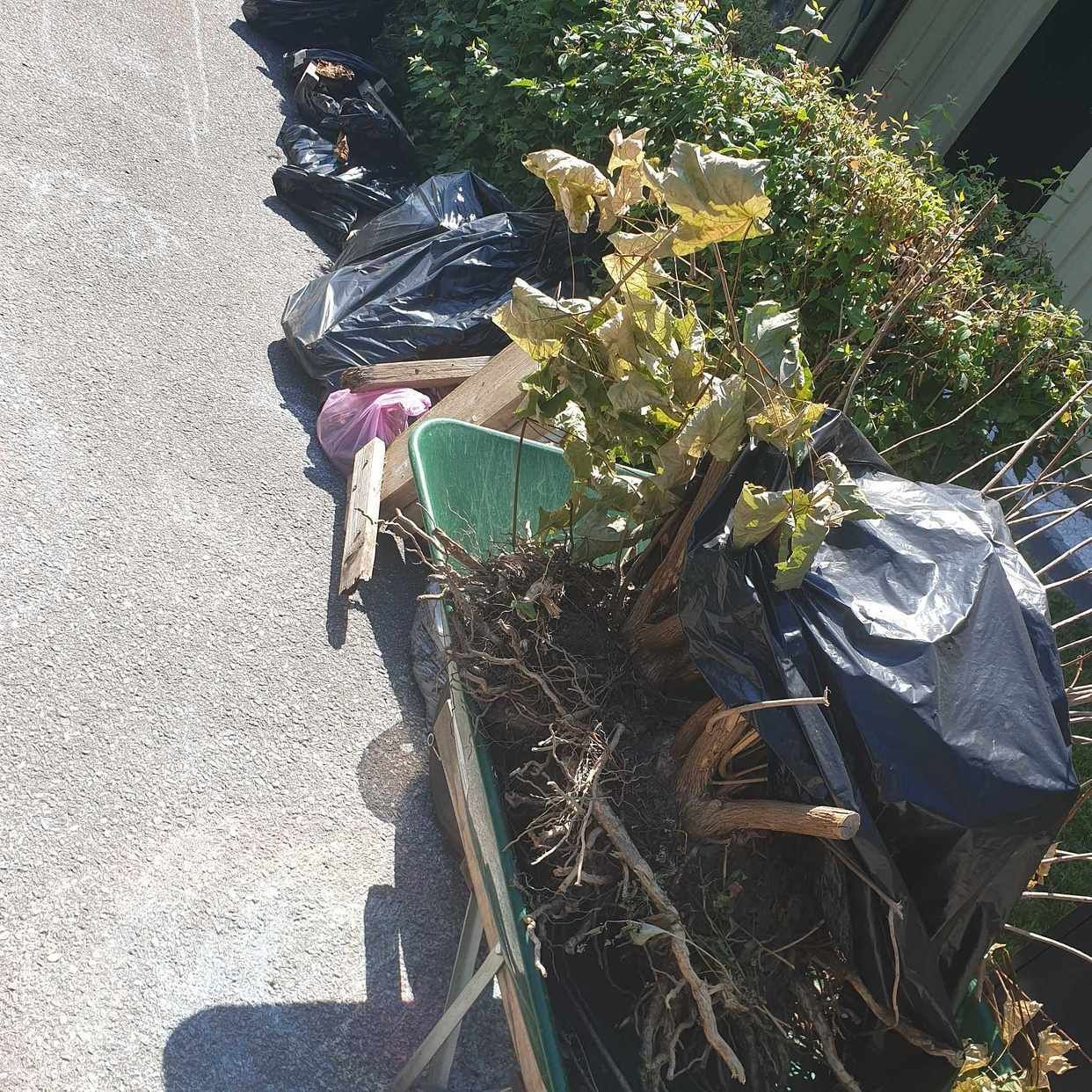 image of Trädgårdsavfall samt ugn - Täby