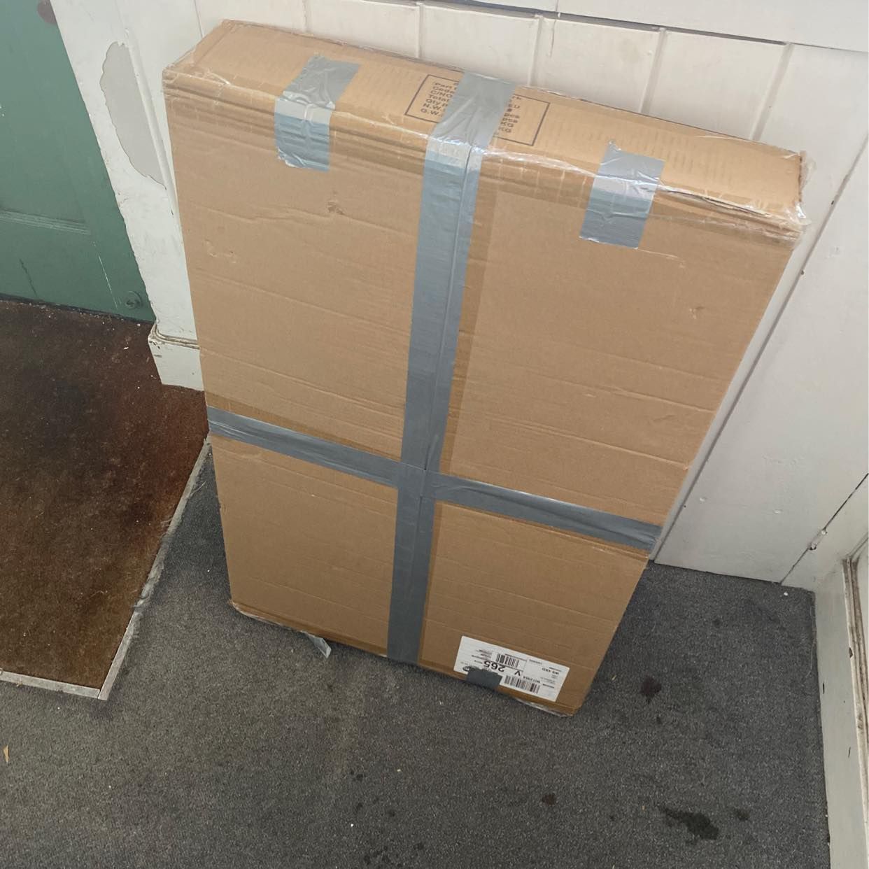 image of New radiator cover in box - London