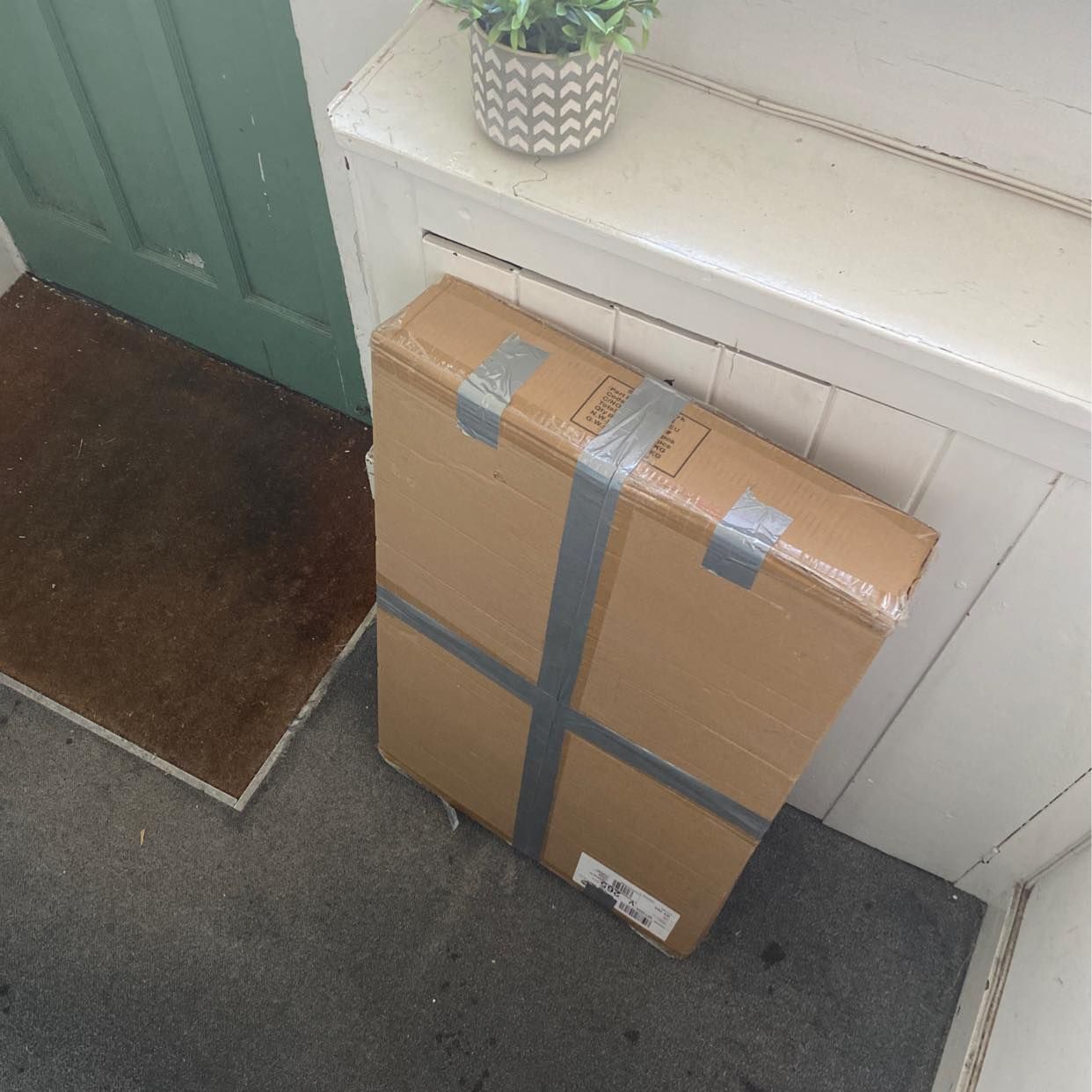 image of New radiator cover in box - London