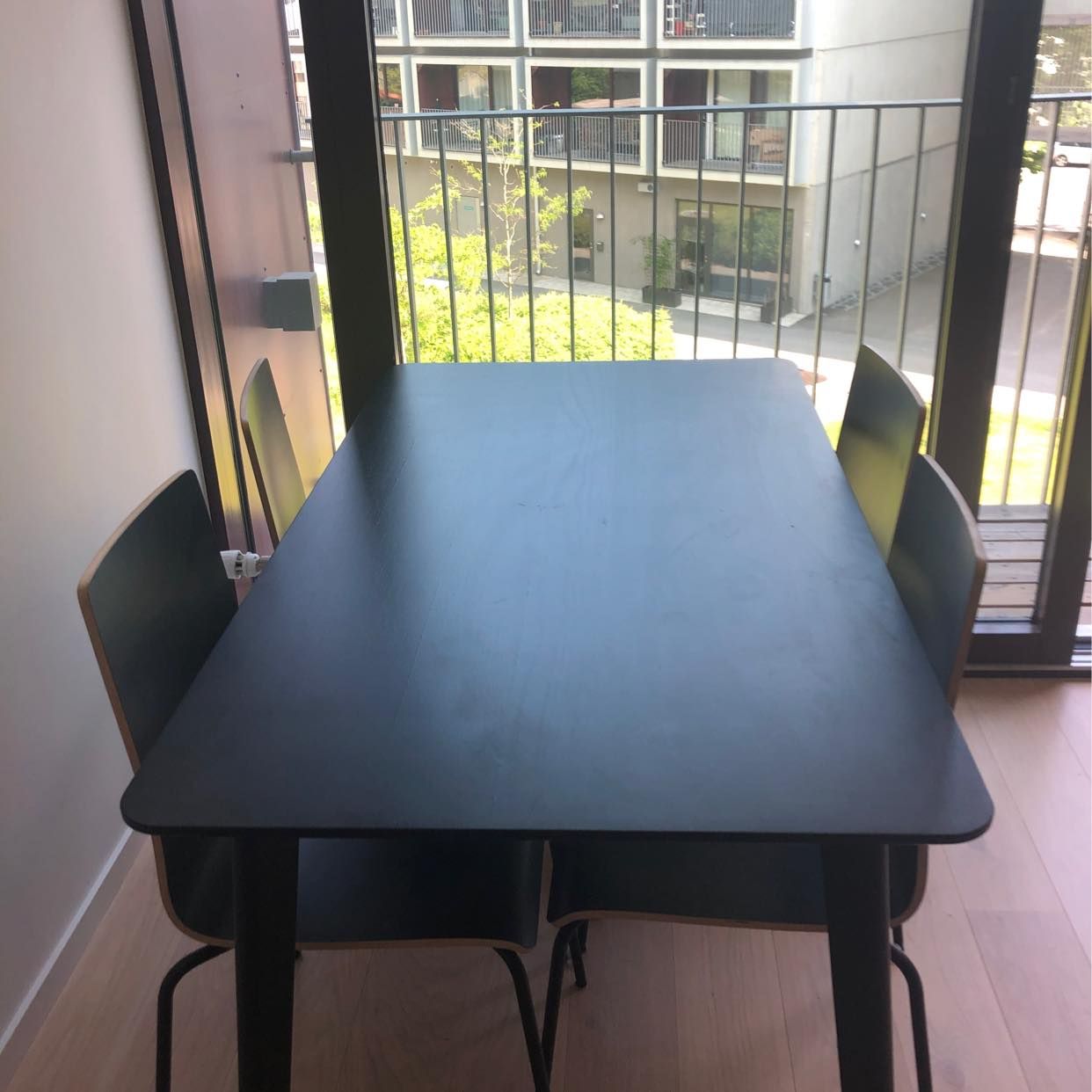 image of New dinner table 4 chairs - Hägersten