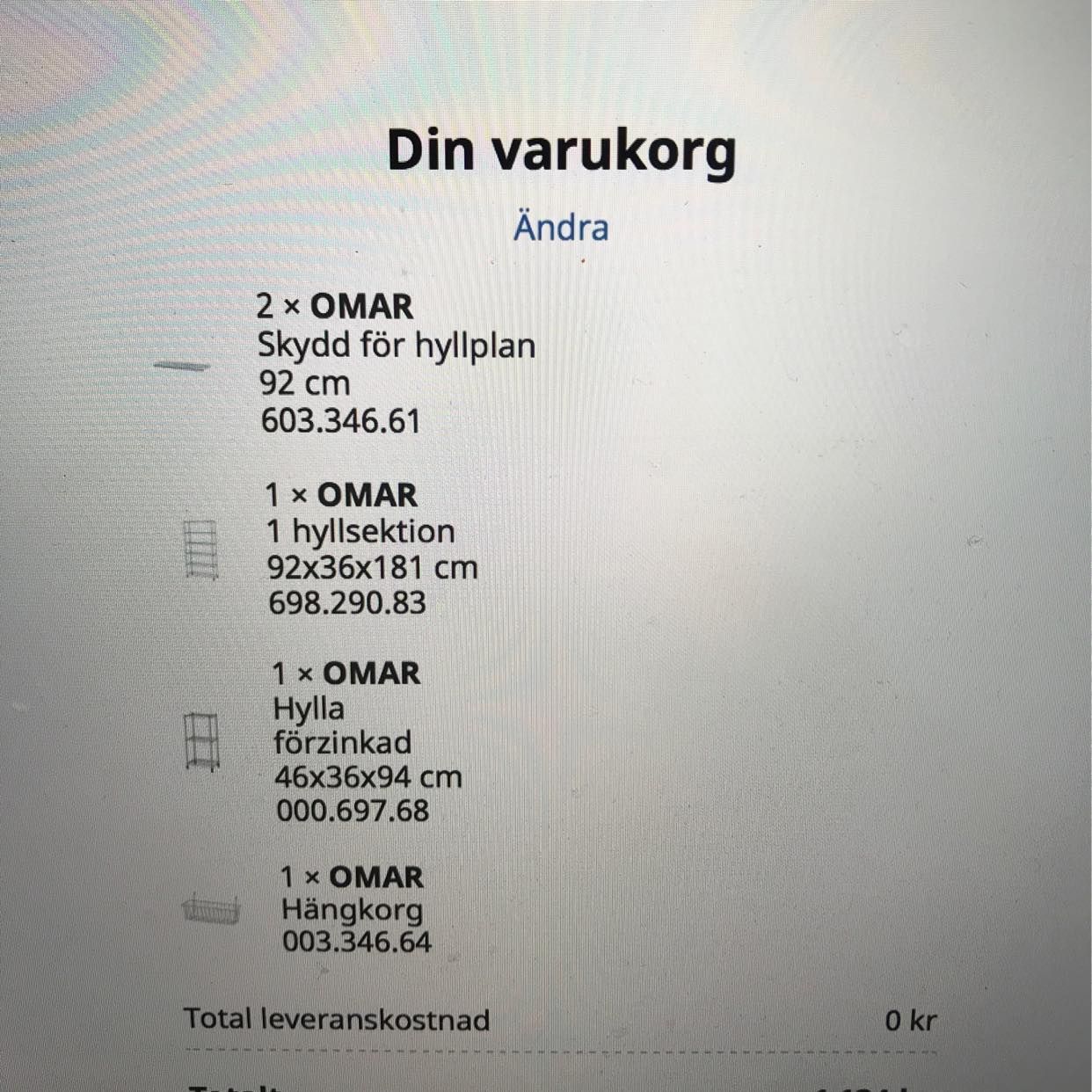 image of Hämta hyllor på Ikea - 