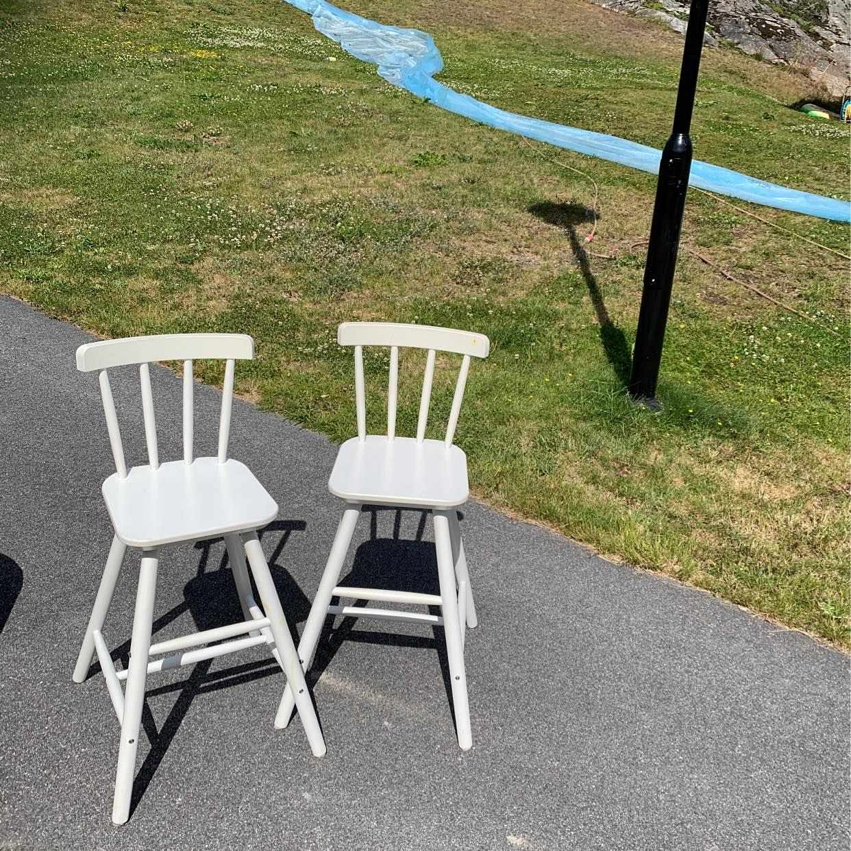 image of Två Ikea barnstolar - 