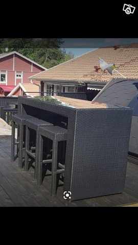 image of Barbord med 6 stolar i ro - 