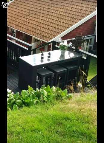 image of Barbord med 6 stolar i ro - 