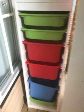 image of IKEA Trofast skåp x 4 med - 