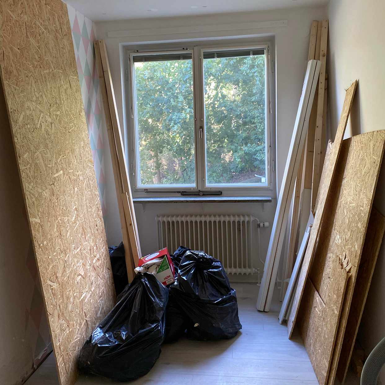 image of Diverse byggmaterial - Årsta