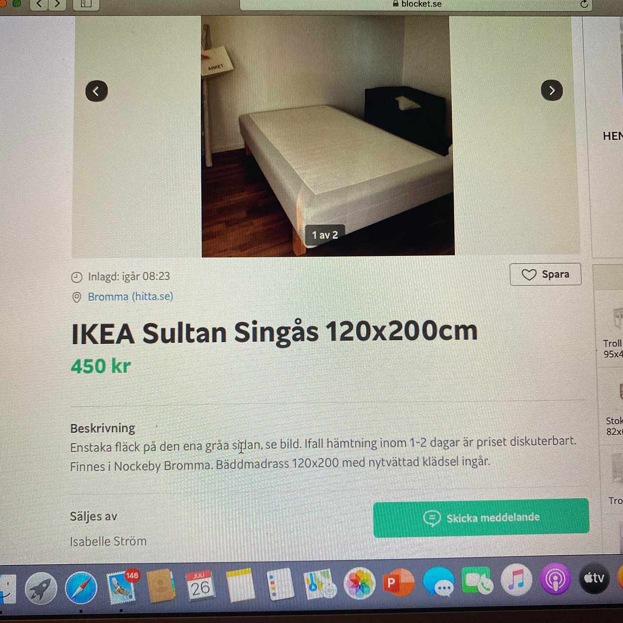image of Flytta säng - 