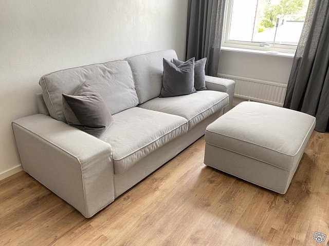 image of Ikea Kivik 3sits soffa fo - 