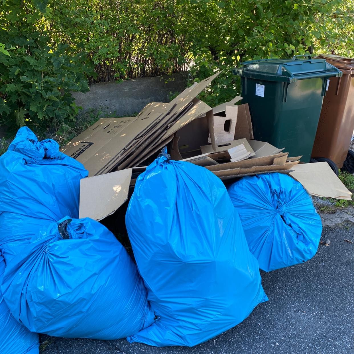 image of Kartonger och avfall - Göteborg
