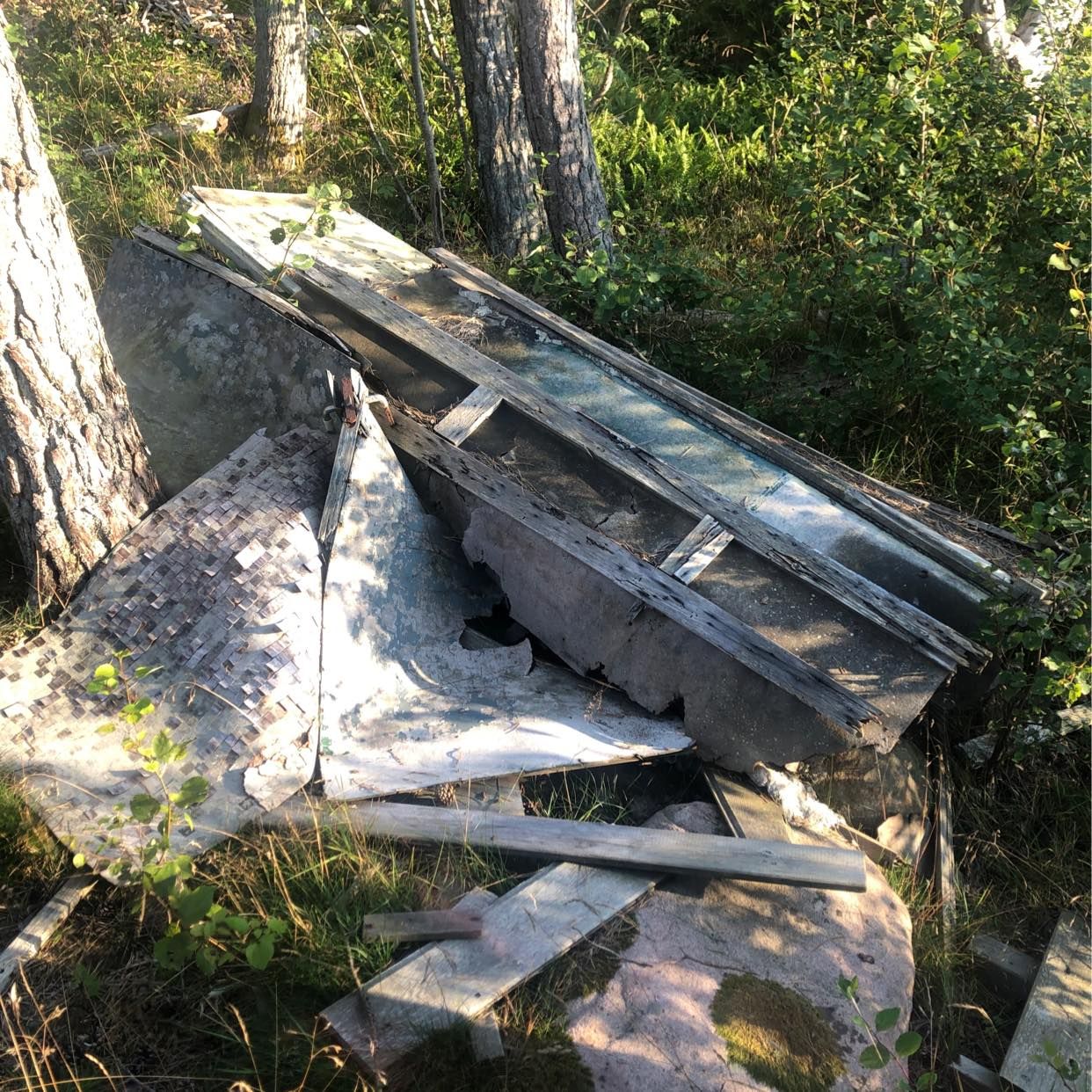 image of Bortforsling av byggbråte - Fiskebäckskil 