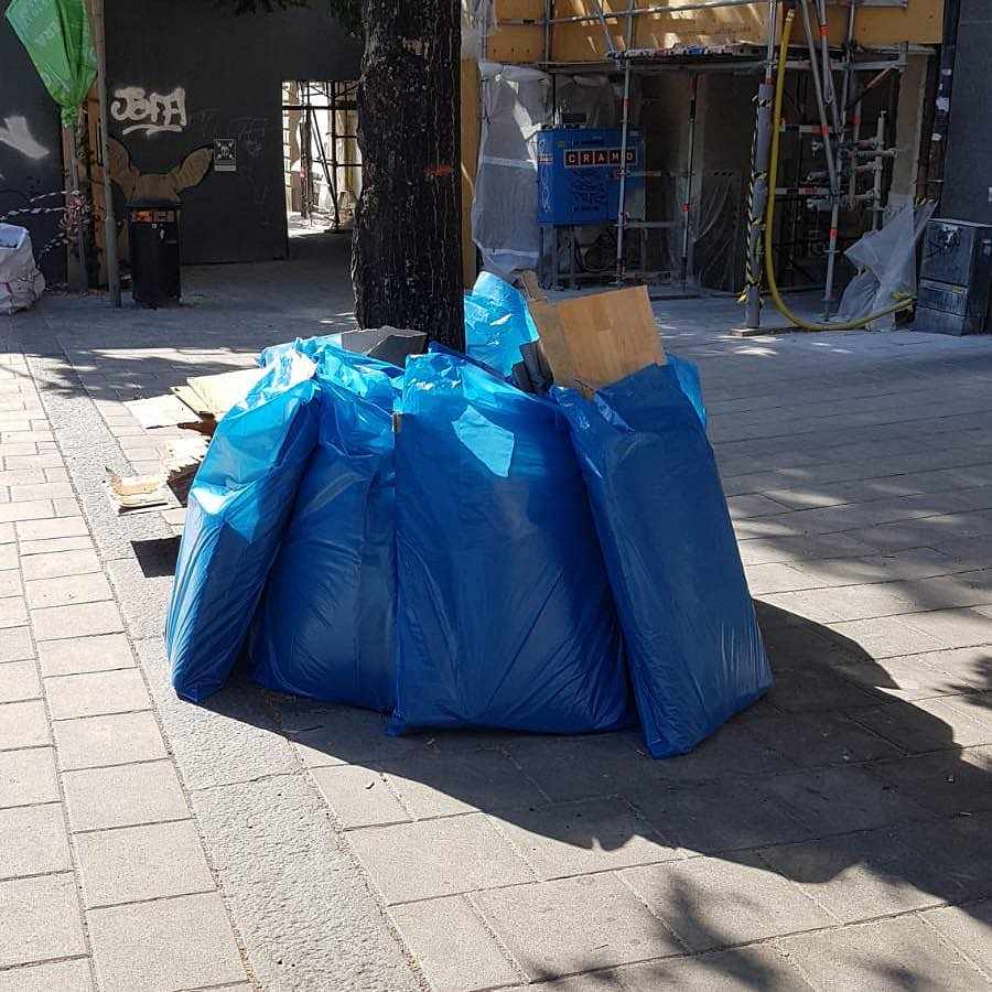 image of Trä,plast,damm - Stockholm