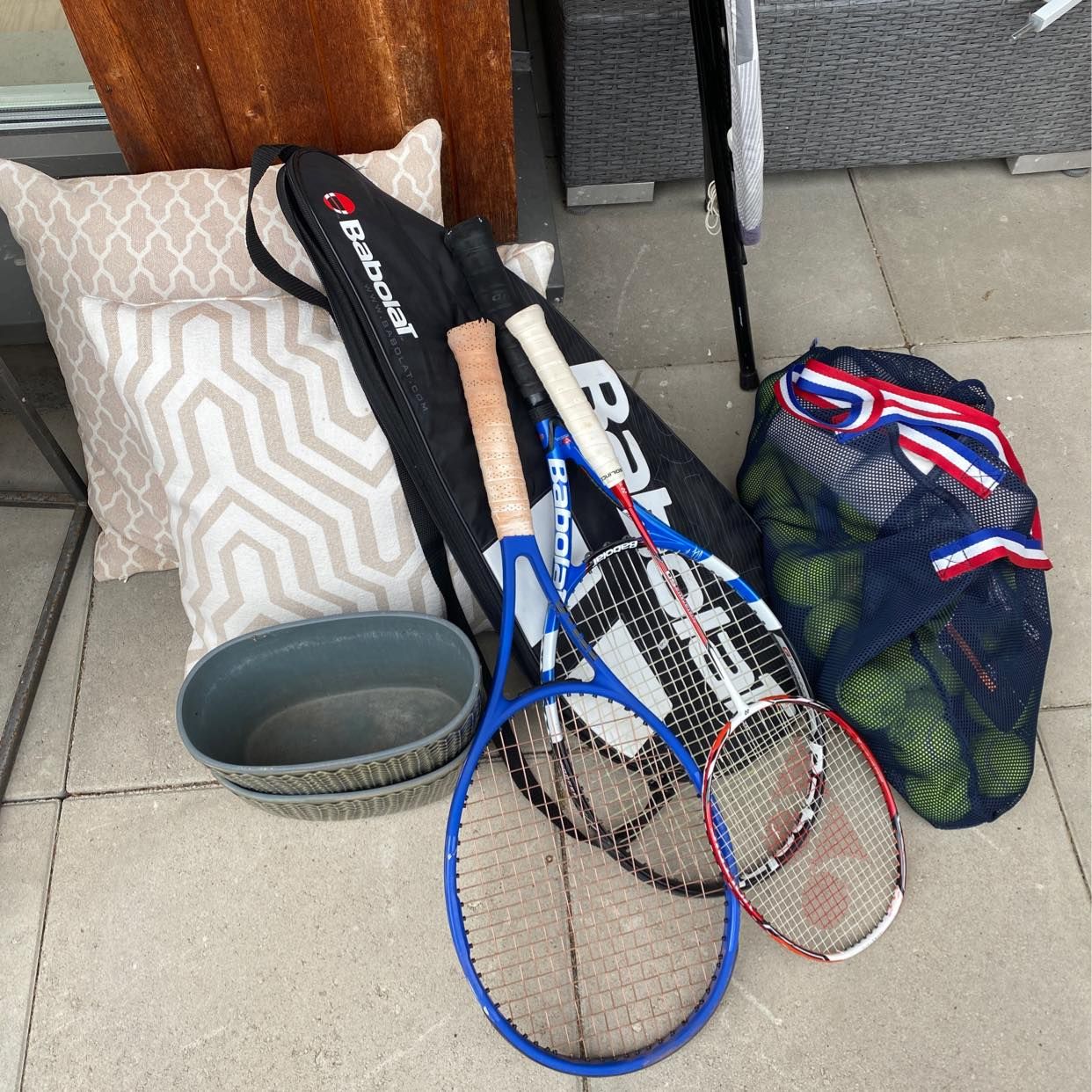 image of Tennisrack, dammsugare mm - Danderyd