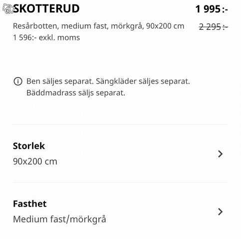 image of Skotterud, Ikeasäng - 