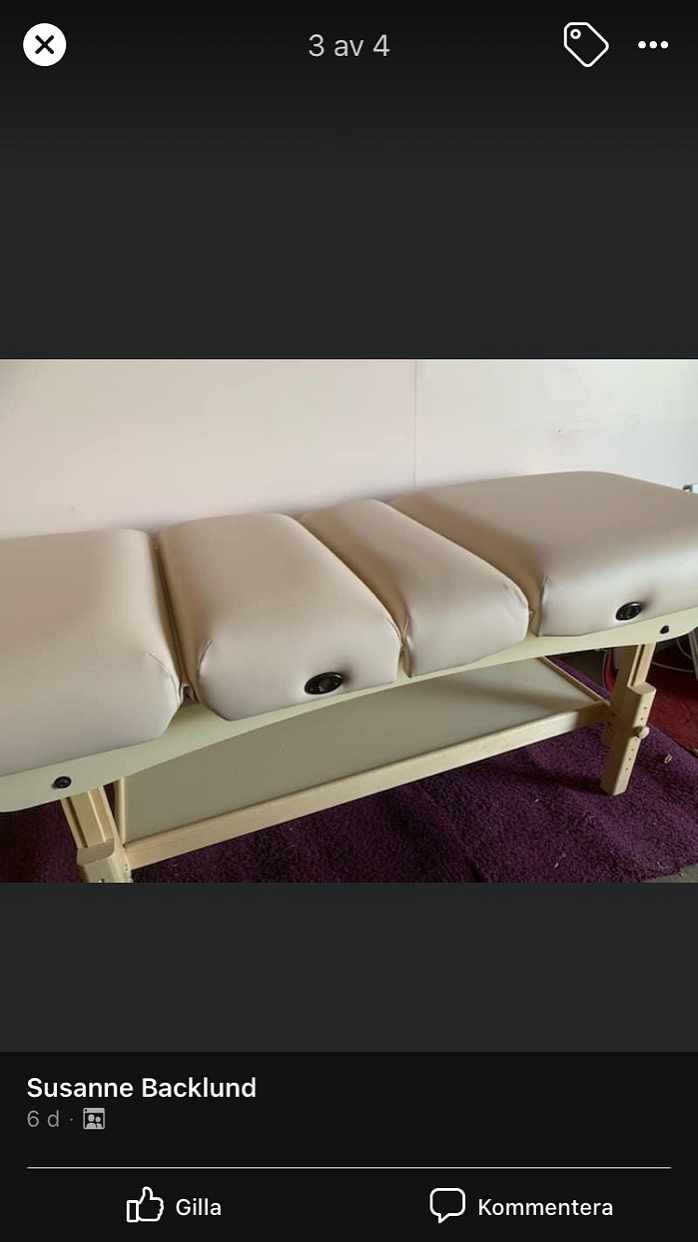 image of massage bänk.  - 