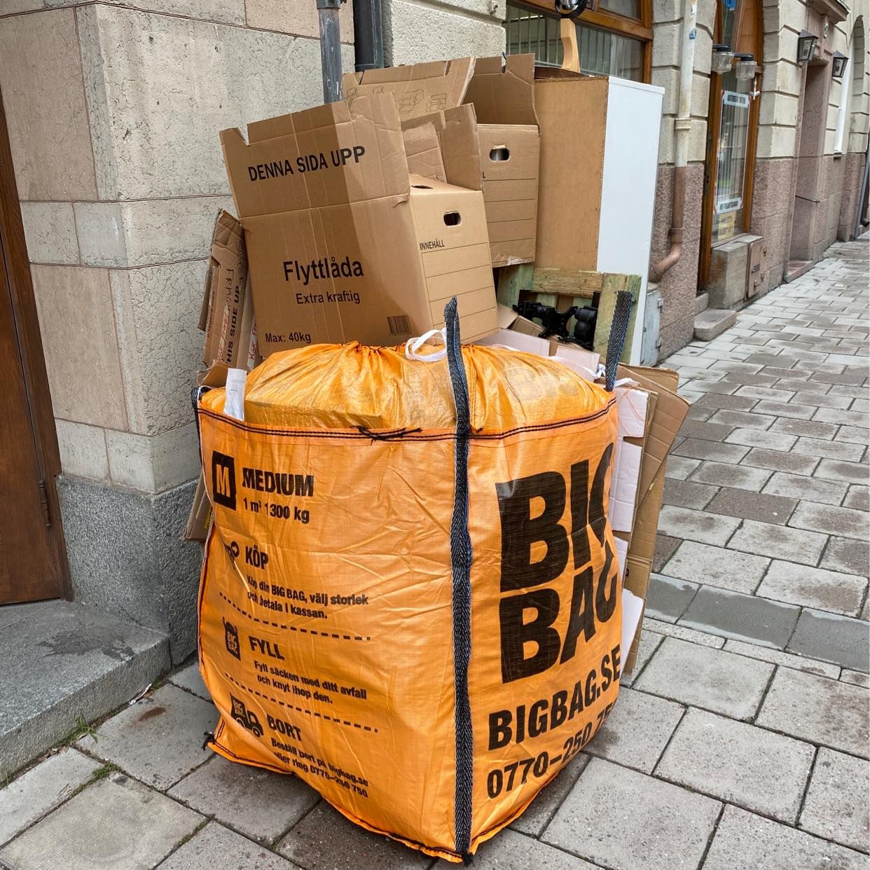 image of Blandat, ska slängas - Stockholms Stad