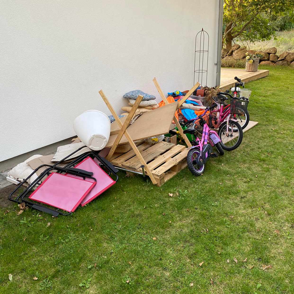 image of Blandat plus tre cyklar - Träslövsläge