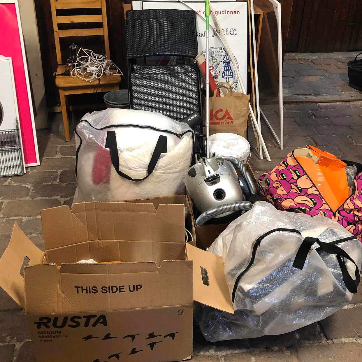 image of Recycling. Mixed things. - Stockholm
