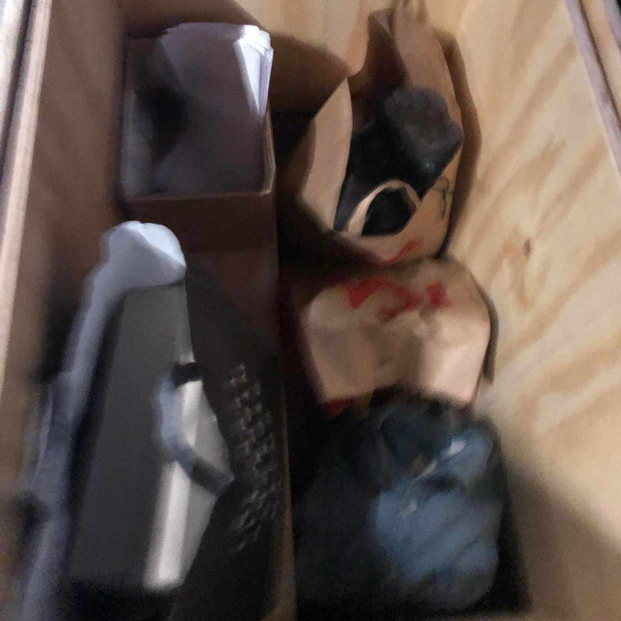 image of Pick up a box and a sign - 