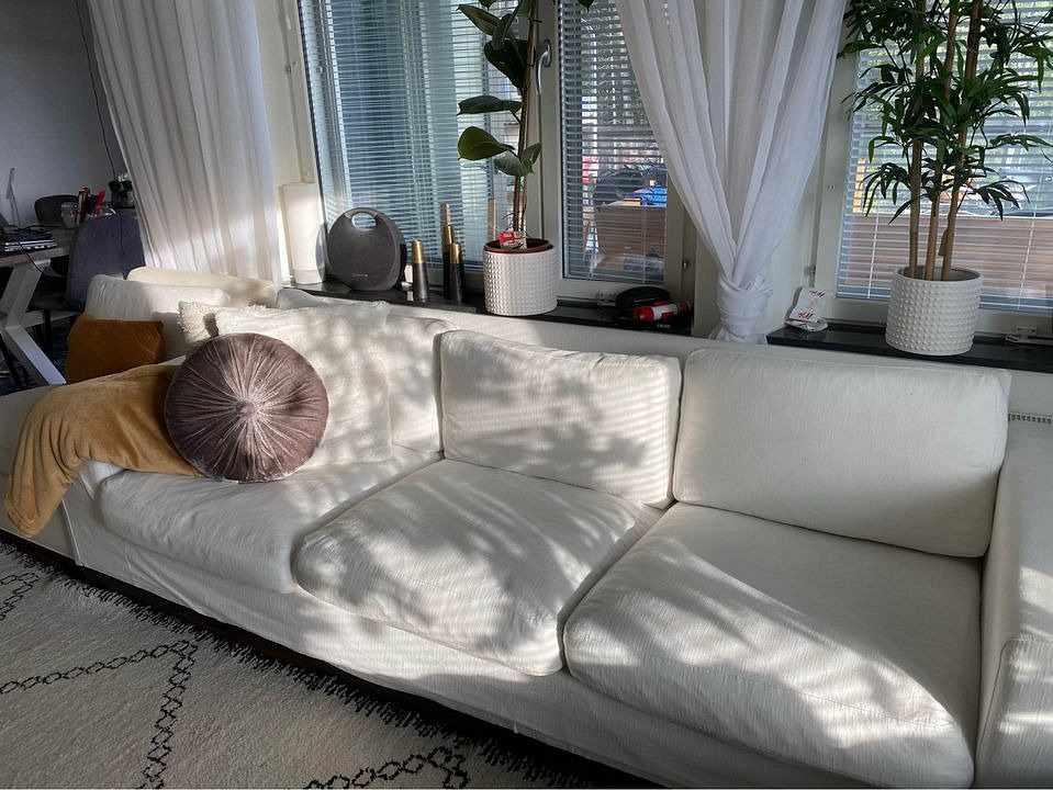 image of Soffa 250x100 cm+2fåtölj - 