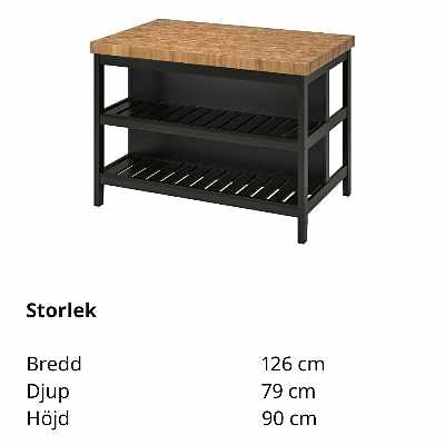 image of Köksö + 2 pallar - 