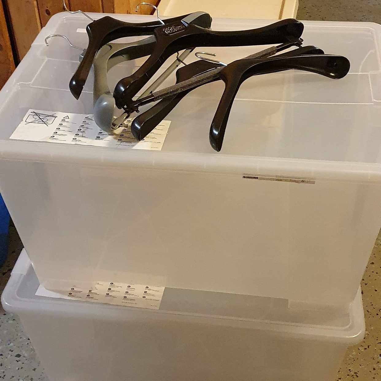 image of Storage boxes & hangers - Hägersten