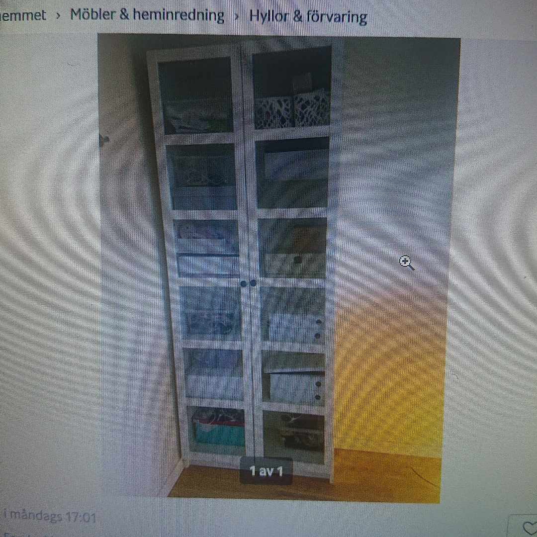 image of Vitrinskåp Billy Ikea  - 