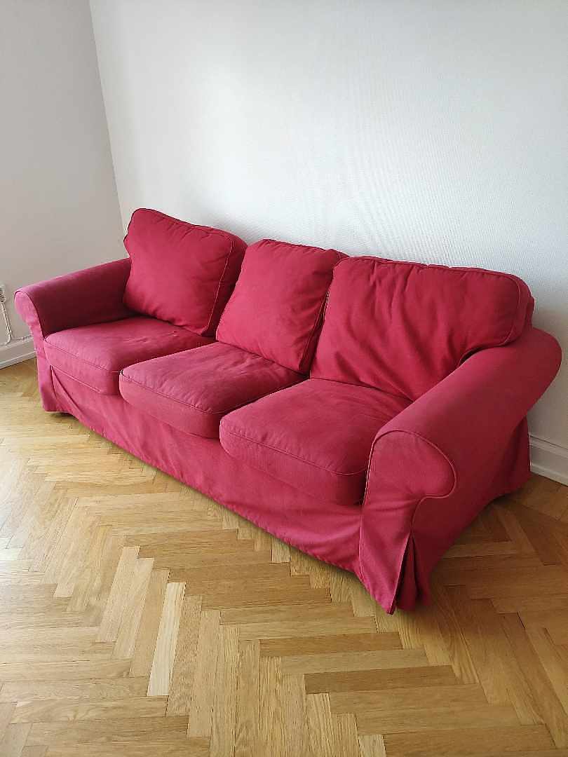 image of Bortskänkes:En ikea soffa - Malmö