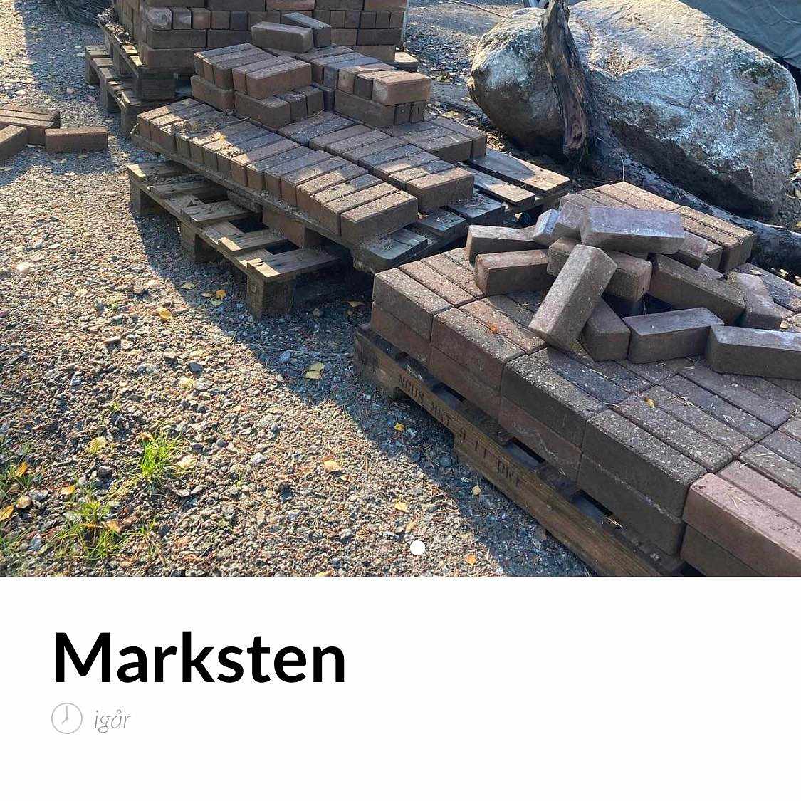 image of Hämta marksten 4 pallar - 
