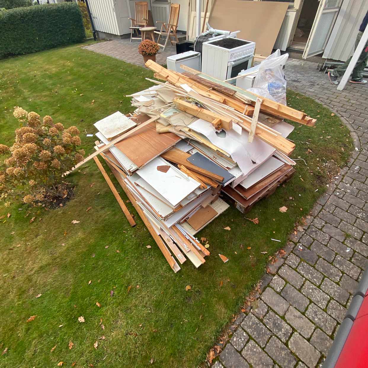 image of Garbage kitchen - Djursholm