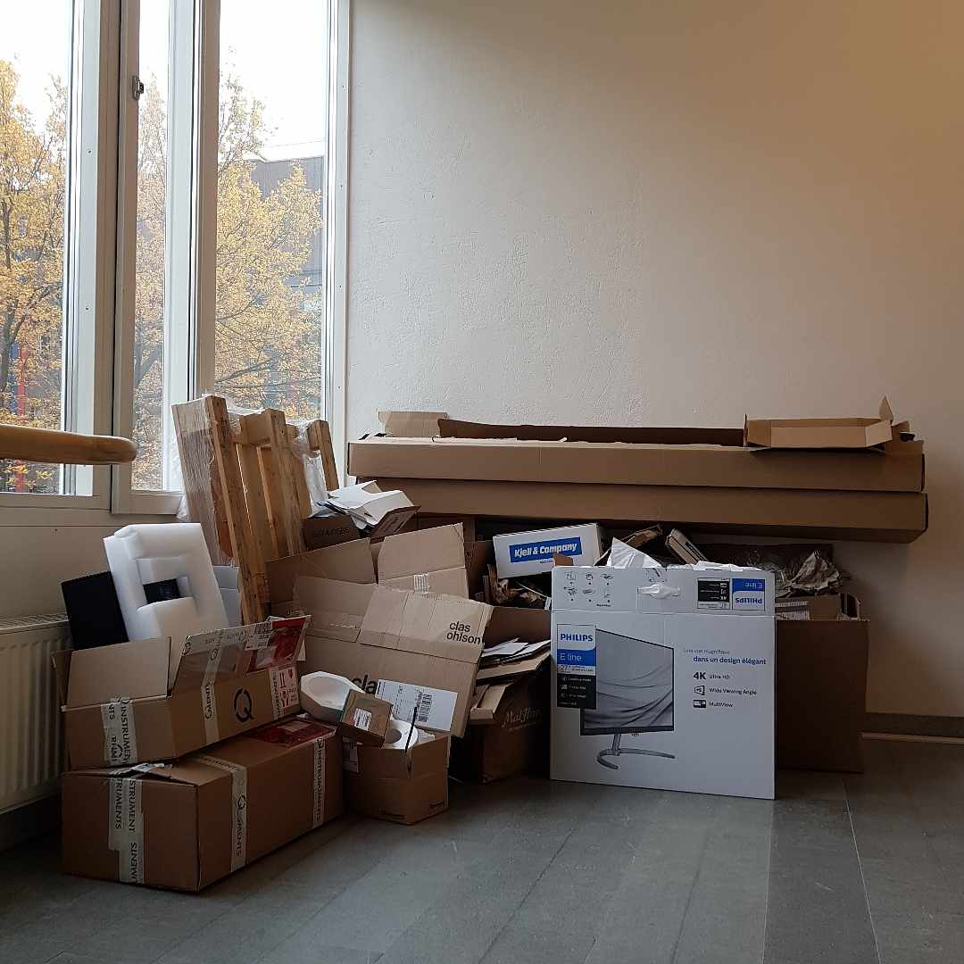 image of Cardboard + packaging - Solna