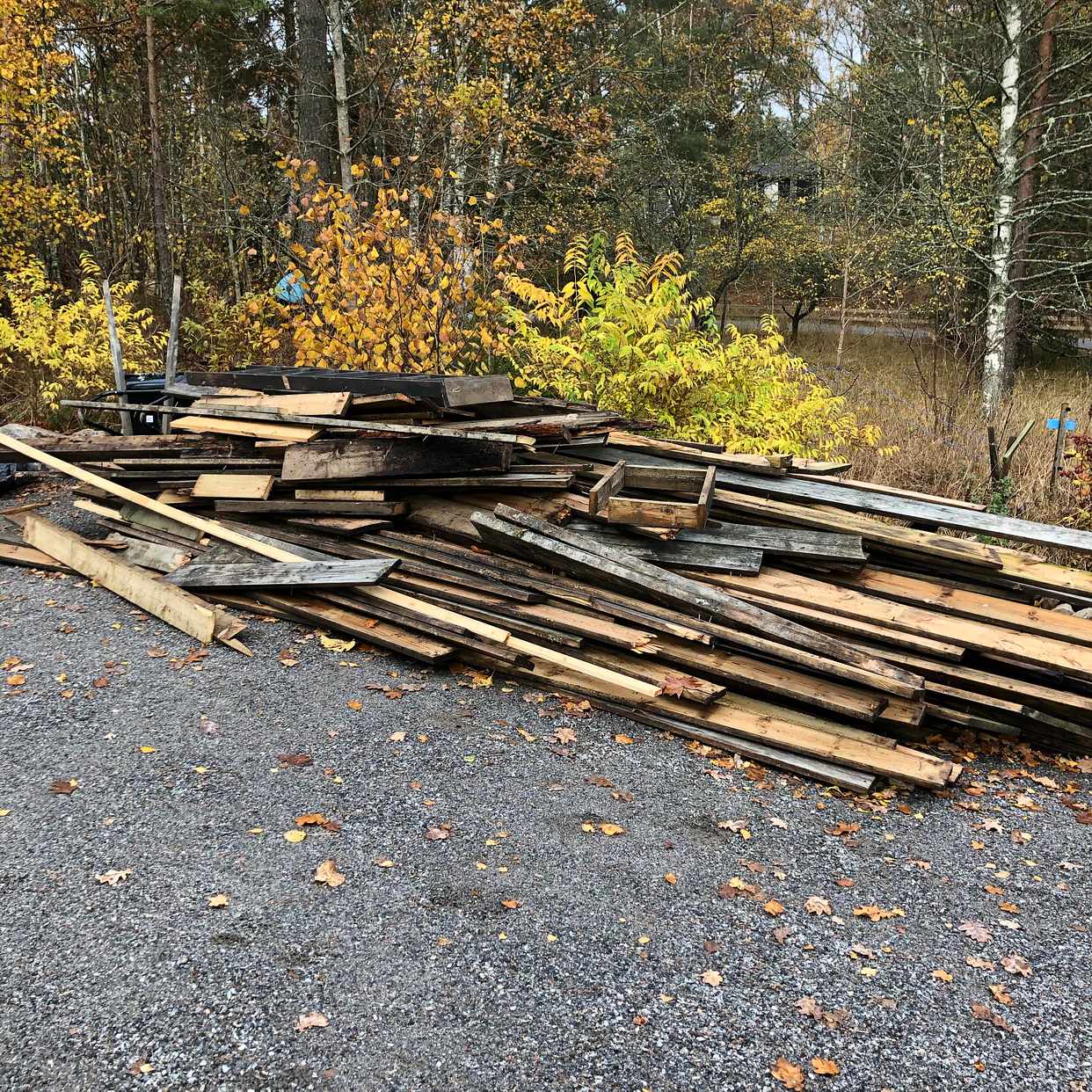 image of Körning av gammalt trall - Tyresö