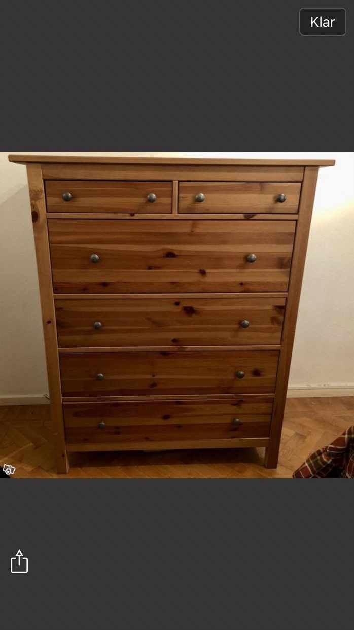 image of IKEA Hemnes Byrå 2 st - 