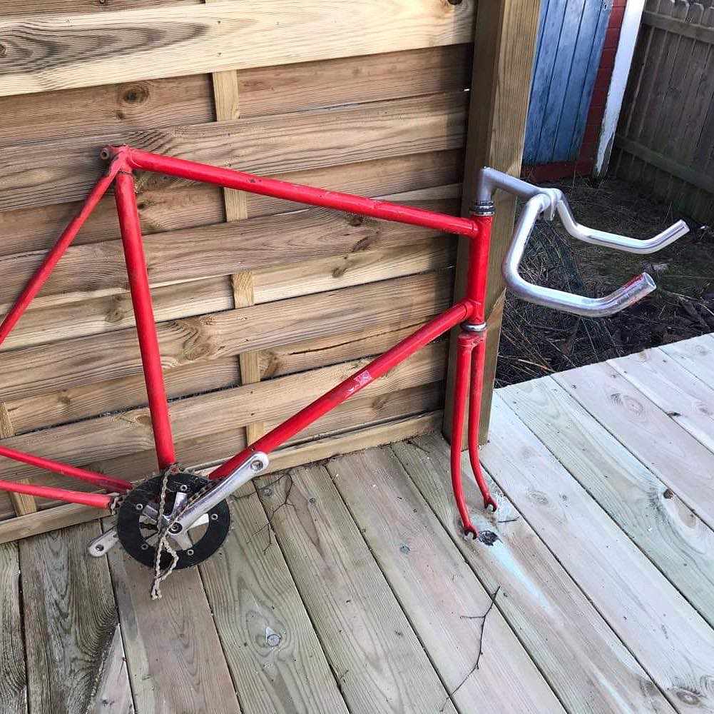 image of Bicycle race frame - Åkersberga