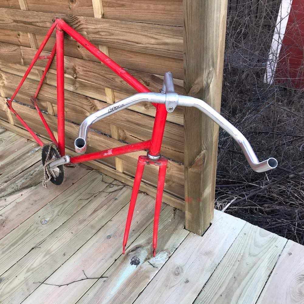 image of Bicycle race frame - Åkersberga