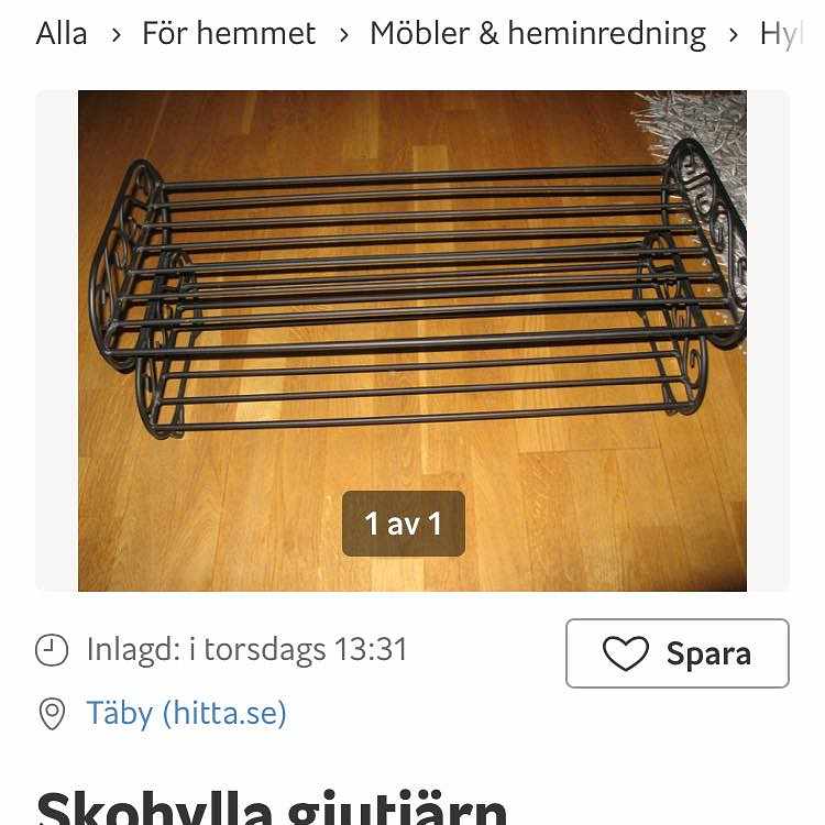 image of Transport av skoställ - 