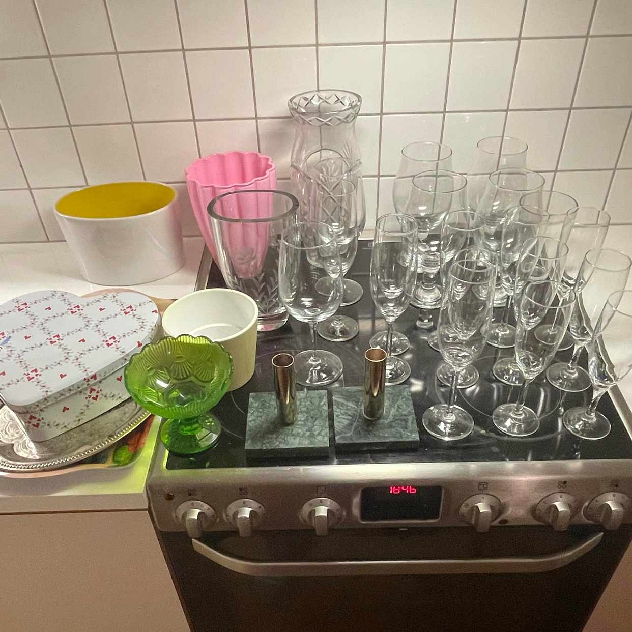 image of Diverse glas & annat - Spånga