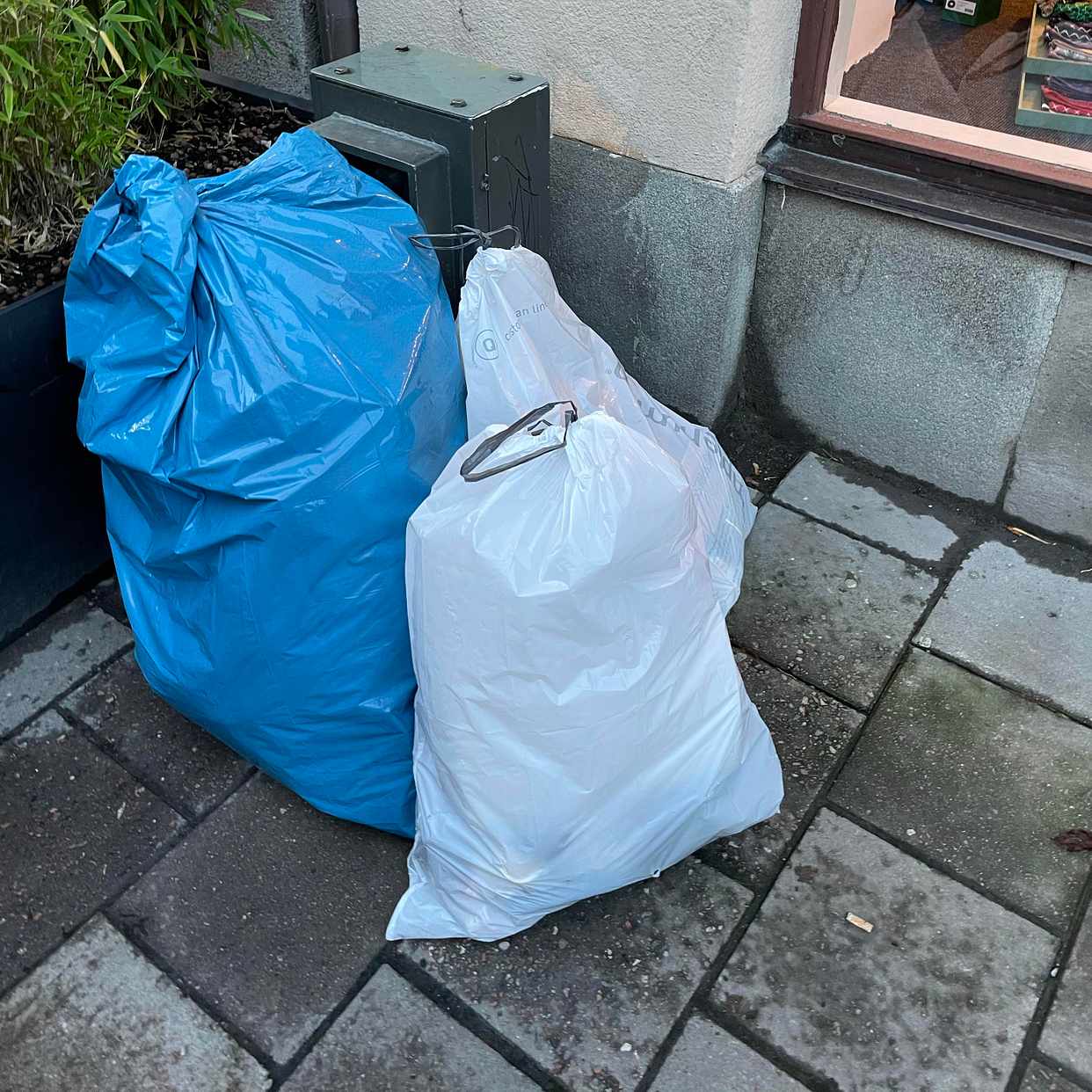 image of Bags of trash - Stockholm